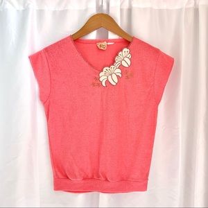 VTG • 70s Terry Cloth Dolman Top